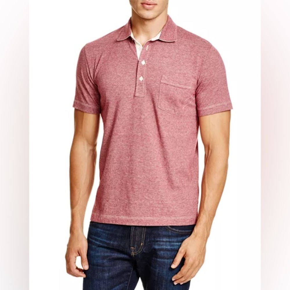 Billy Reid Pensacola Regular Fit Polo
